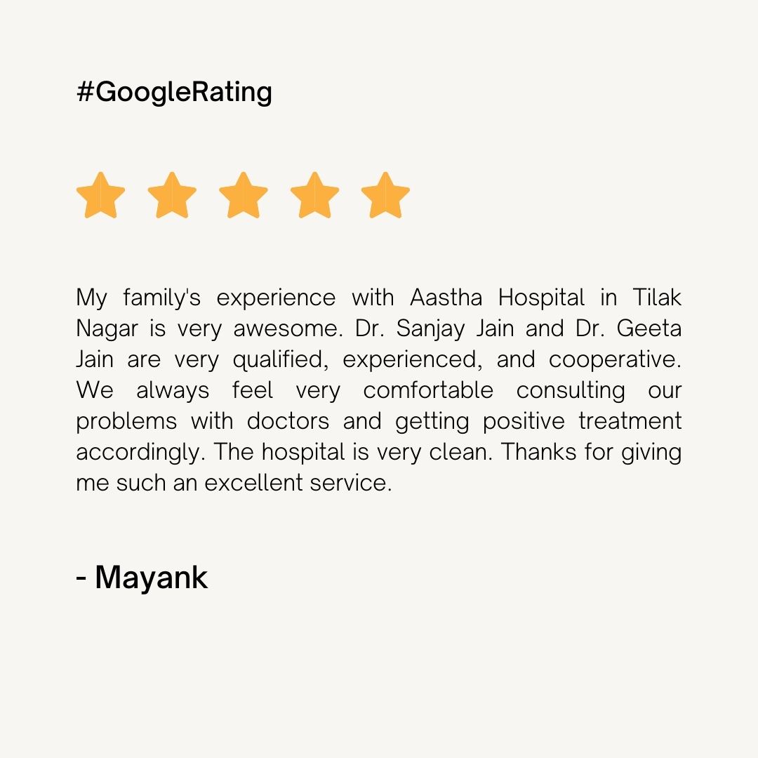 aastha Google rating