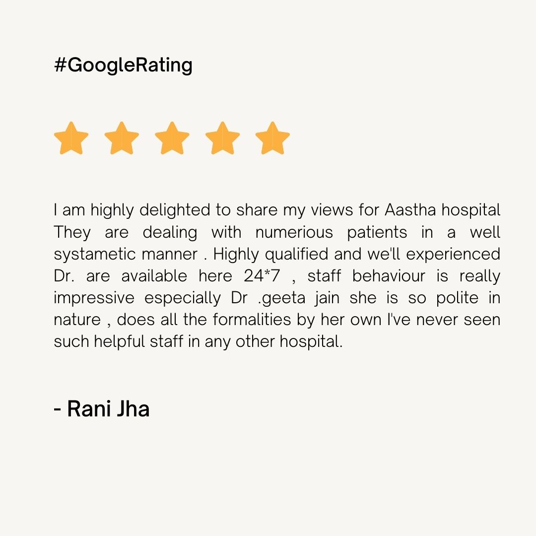 aastha Google rating