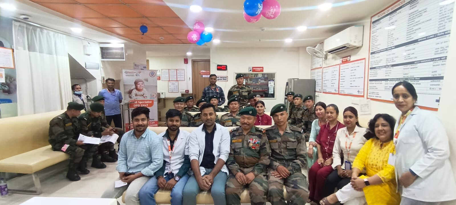 vaccination-indian-army-aastha-hospital