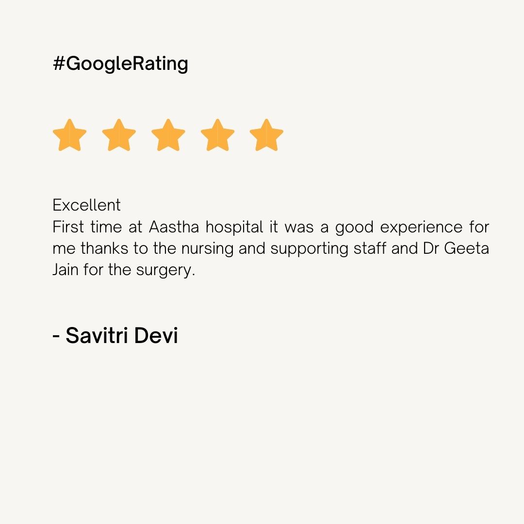 aastha Google rating